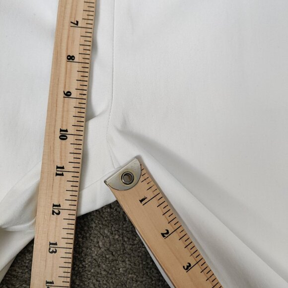 Classic Editions Women's 2 Pcs Cropped Pants Size S Black White Rayon Cutwork - Picture 11 of 16